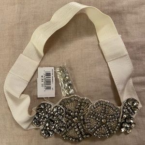 Vera Wang Bridal beaded and crystal headpiece